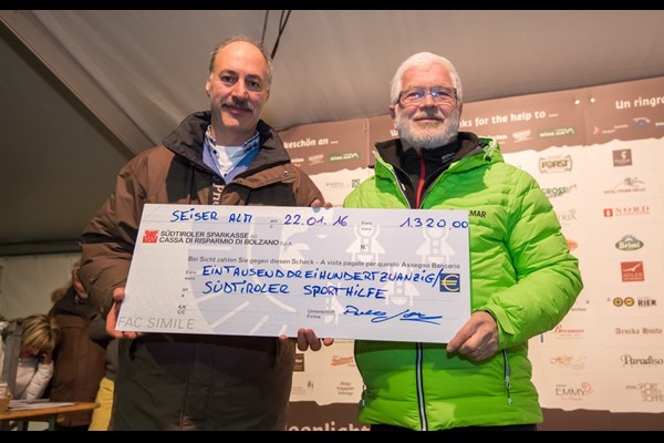 L’anno scorso, Moonlight Classic ha sostenuto Sporthilfe con una somma di 1.320 Euro.