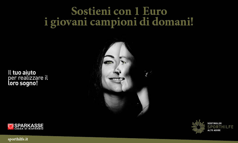 “Sostieni con 1 Euro i giovani campioni di domani!”