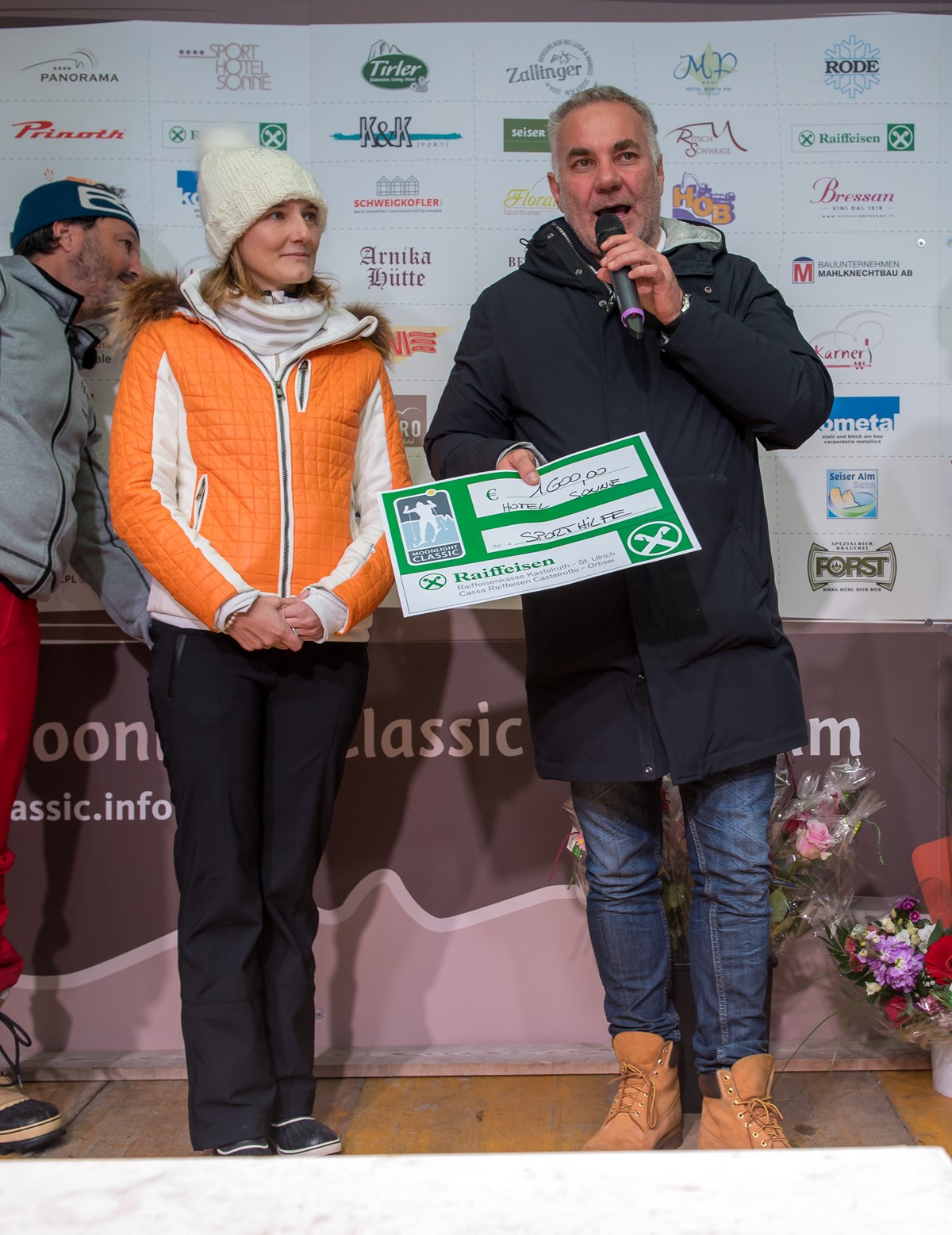 Stefan Leitner ringrazia per il supporto ricevuto