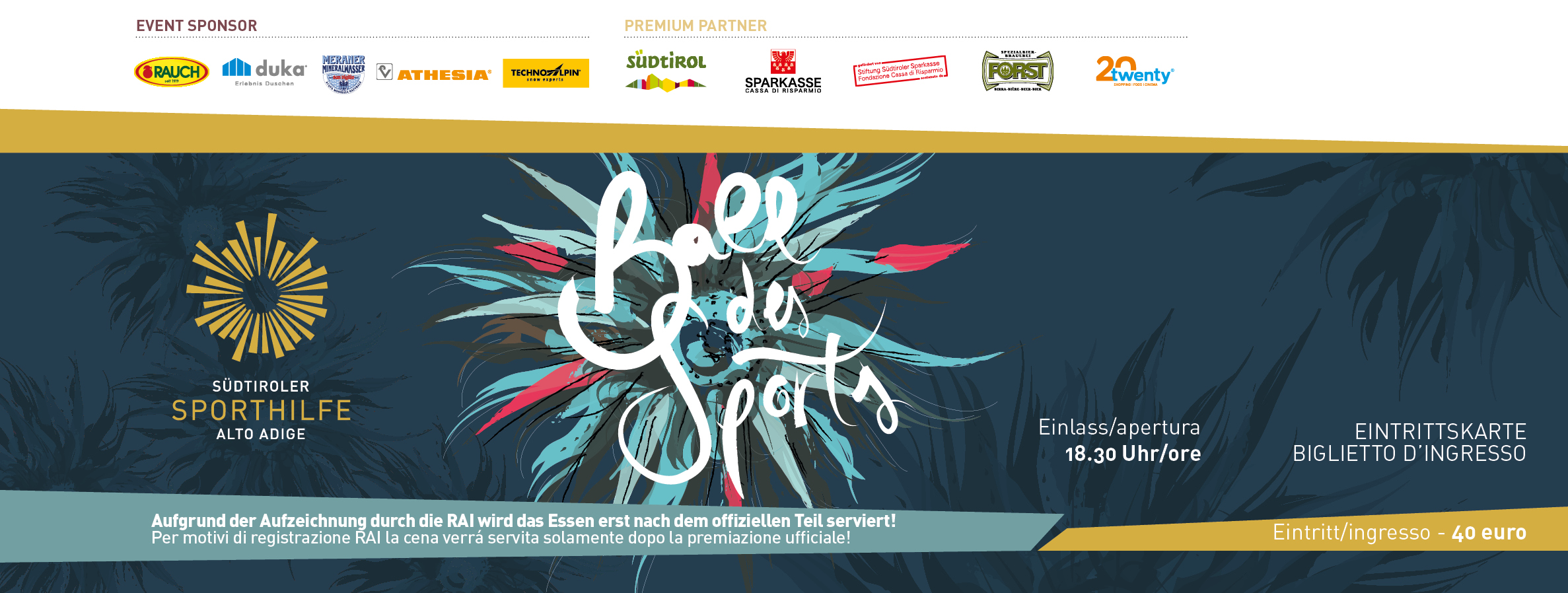 prevendita biglietti Ballo dello Sport 2018