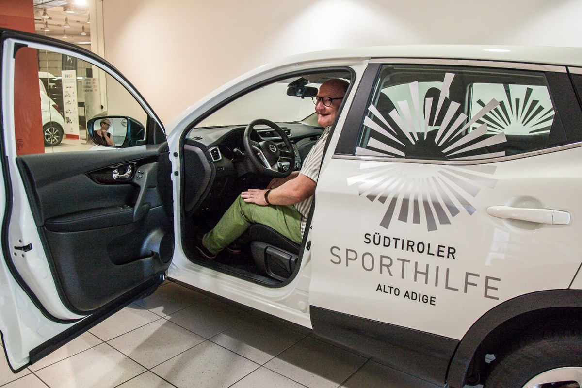 La NISSAN QUASHQAI fa sorridere il vincitore