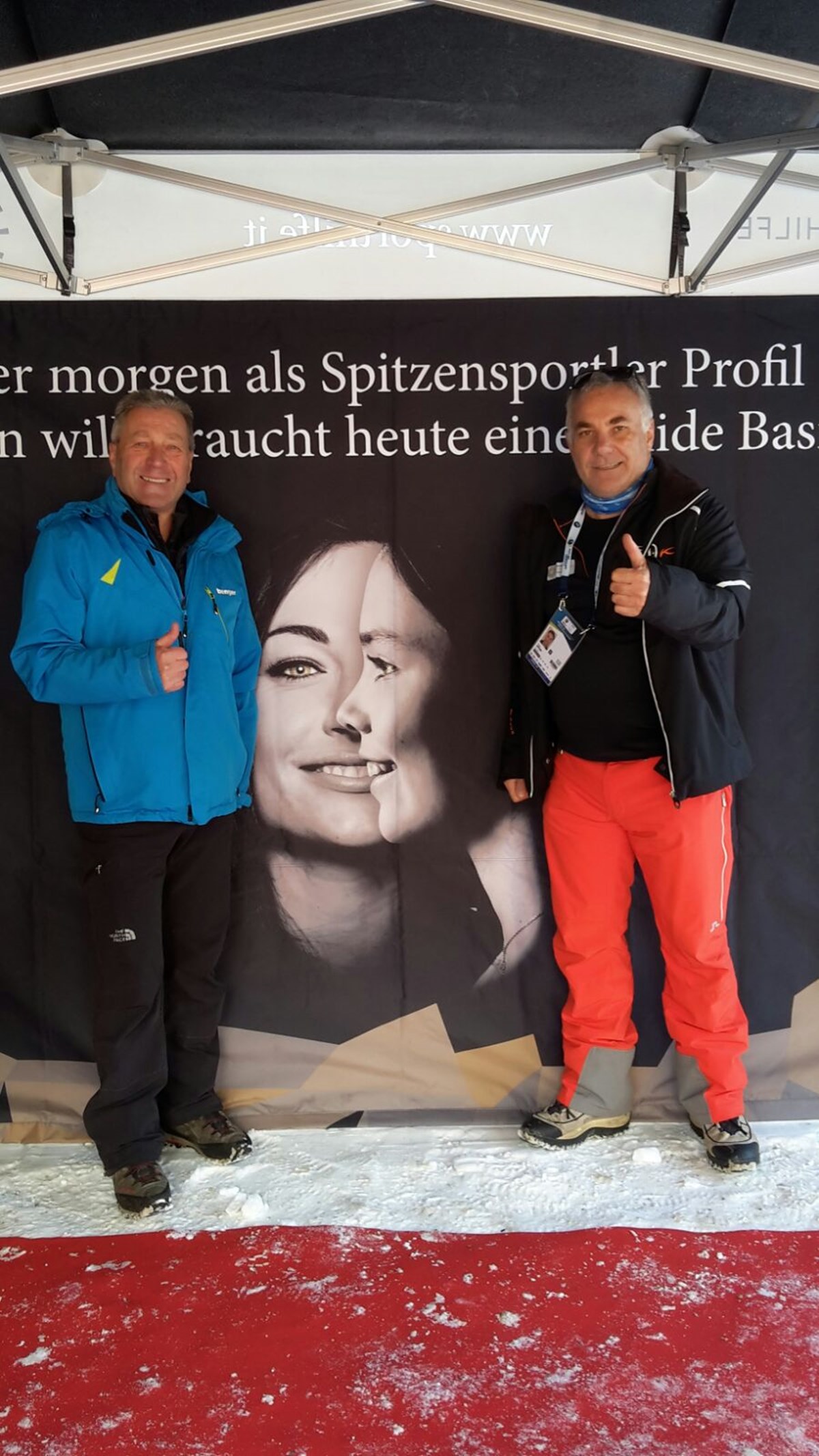 Anche il presidente della BUSINESS RUN Alfred Monsorno compra ogni anno i biglietti della lotteria a Anterselva