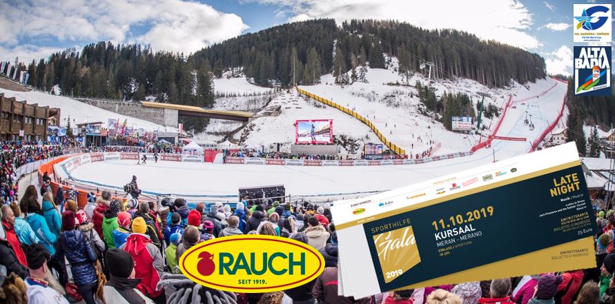 Con il Sporthilfe Gala alla Coppa del Mondo di sci altoatesino!