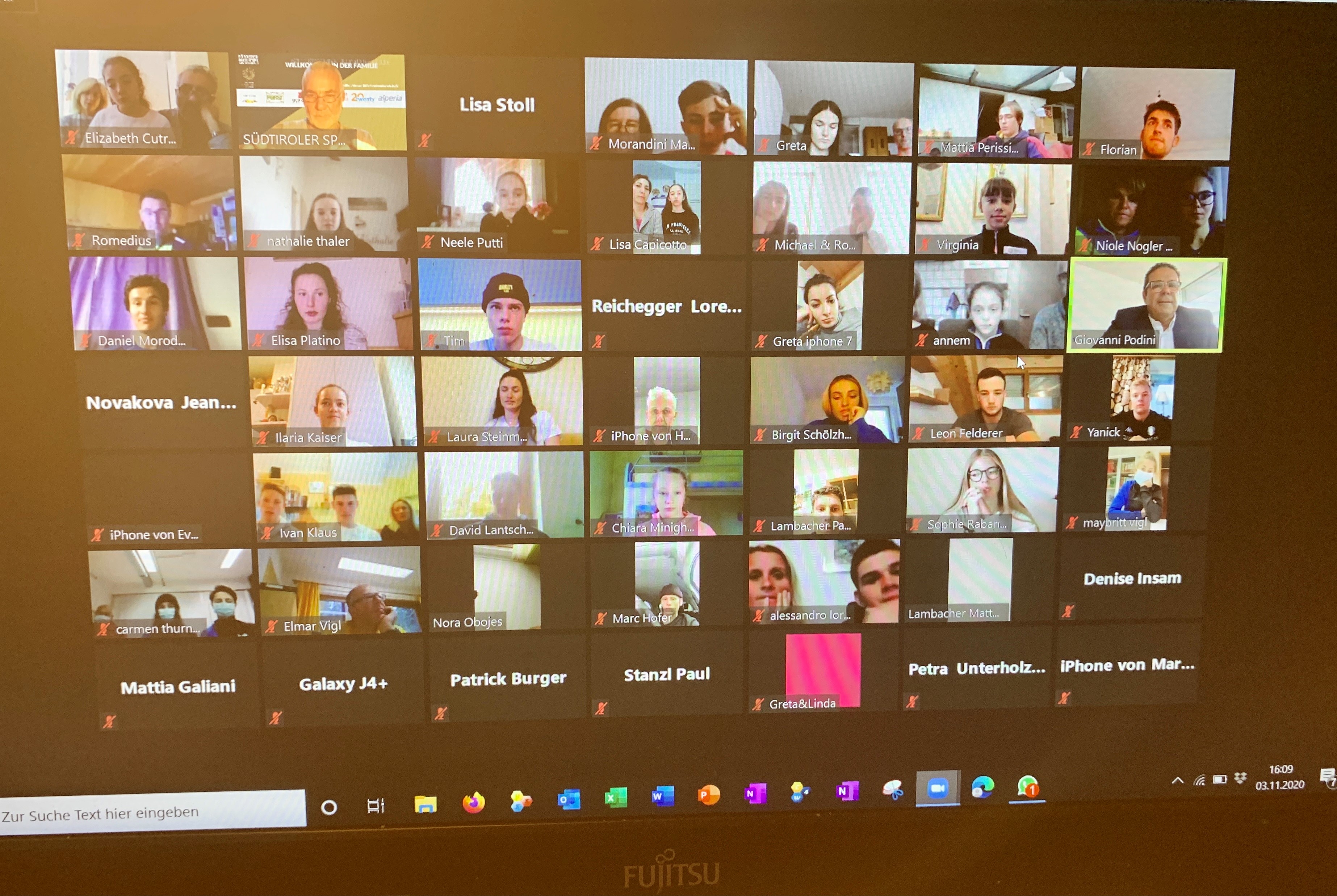 ZOOM CALL CON GLI ATLETI DI SPORT INVERNALE