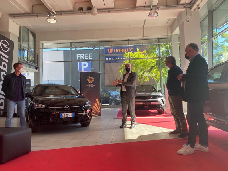 Auch Paolo Brasola von BIMOBIL bedankte sich bei allen für die wertvolle Unterstützung und unterstreicht die Wichtigkeit der Partnerschaft mit der Südtiroler Sporthilfe