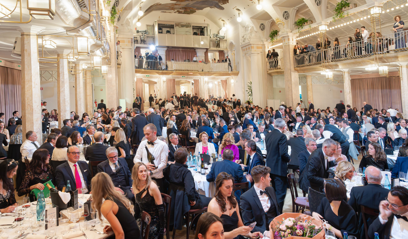 Dinner und Beginn der Sporthilfe Night