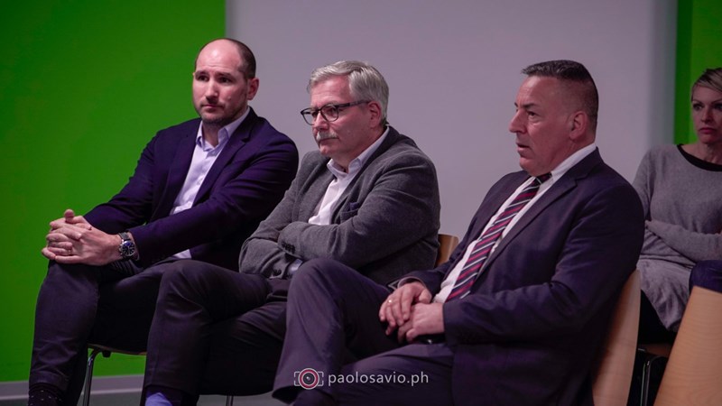 Treue Partner der Südtiroler Sporthilfe: Thomas Thuile (Direktor KONVERTO), Peter Werth (Vizedirektor KONVERTO) und Stephan Konder (Abteilungsleiter Kommunikation Südtiroler Sparkasse)