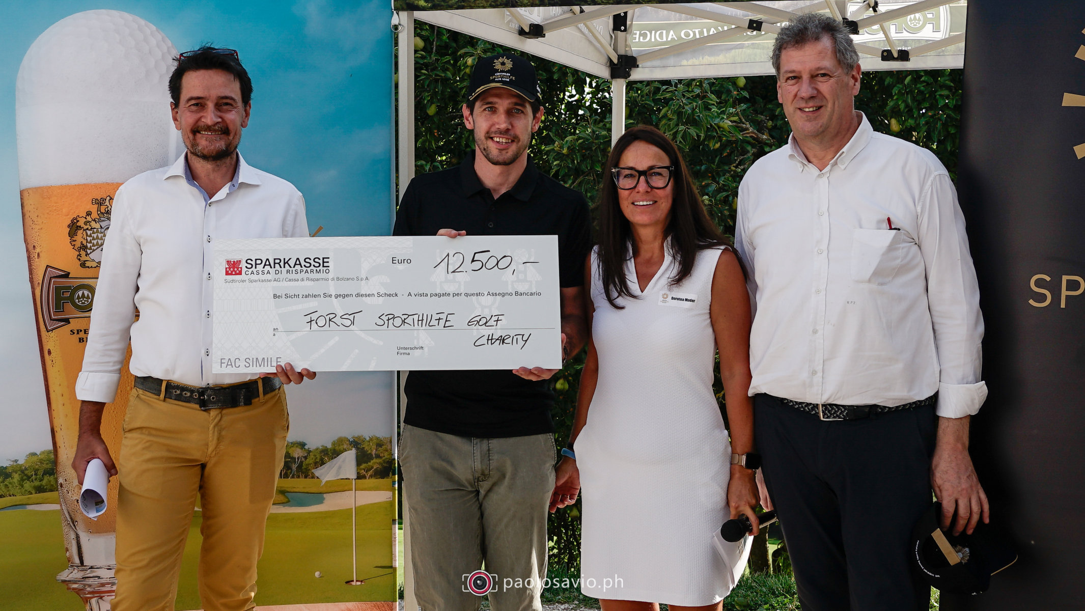 Forst Sporthilfe Golf Charity 2024 zu Gast im Golfclub Petersberg