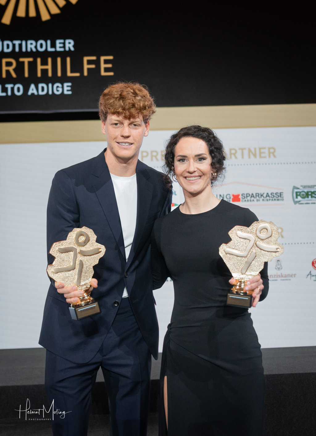 Jannik Sinner und Evelin Lanthaler sind die Sportler des Jahres