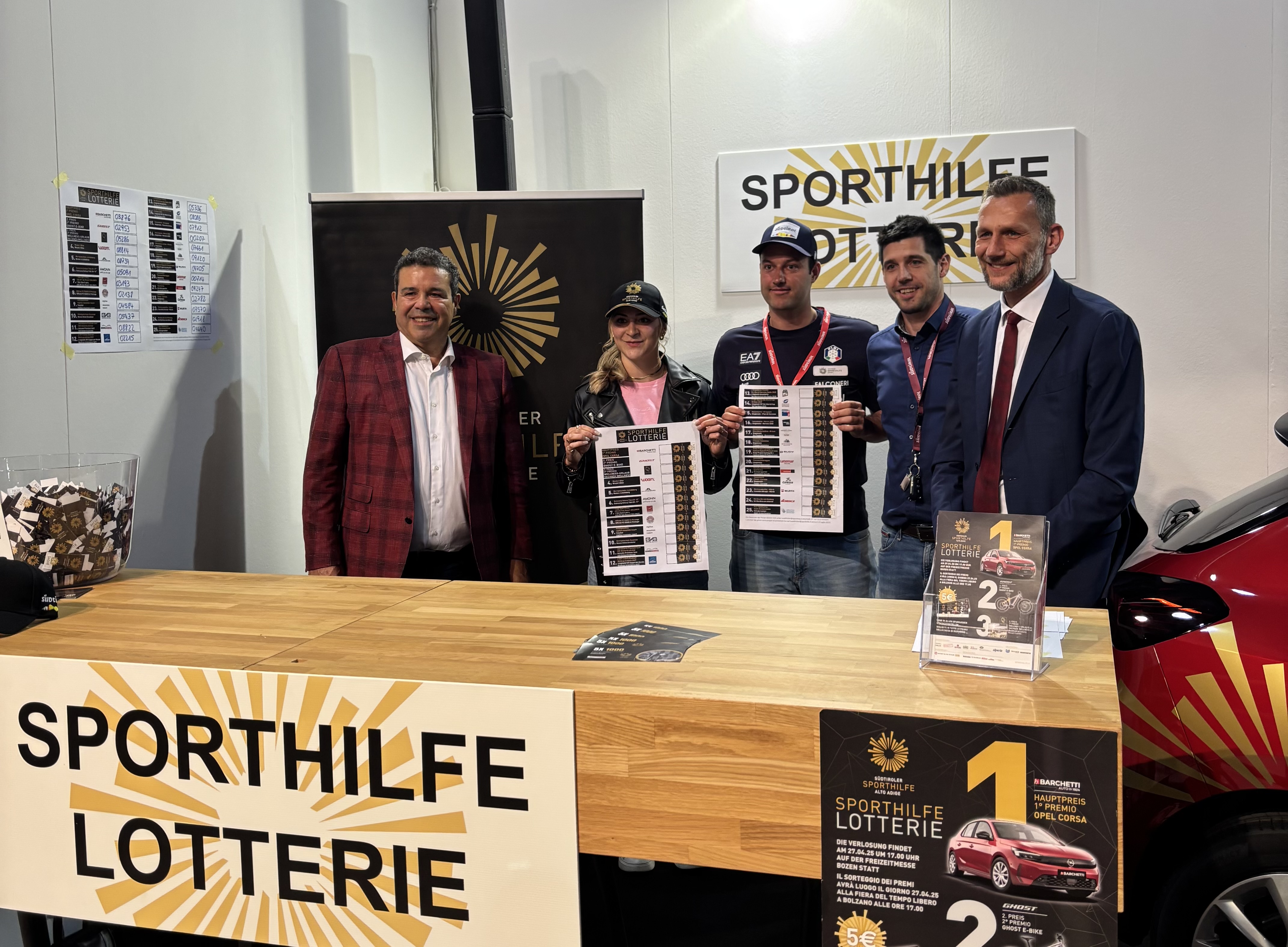 Sporthilfe Lotterie 2025 wieder ausverkauft – 25  Gewinnerlose gezogen